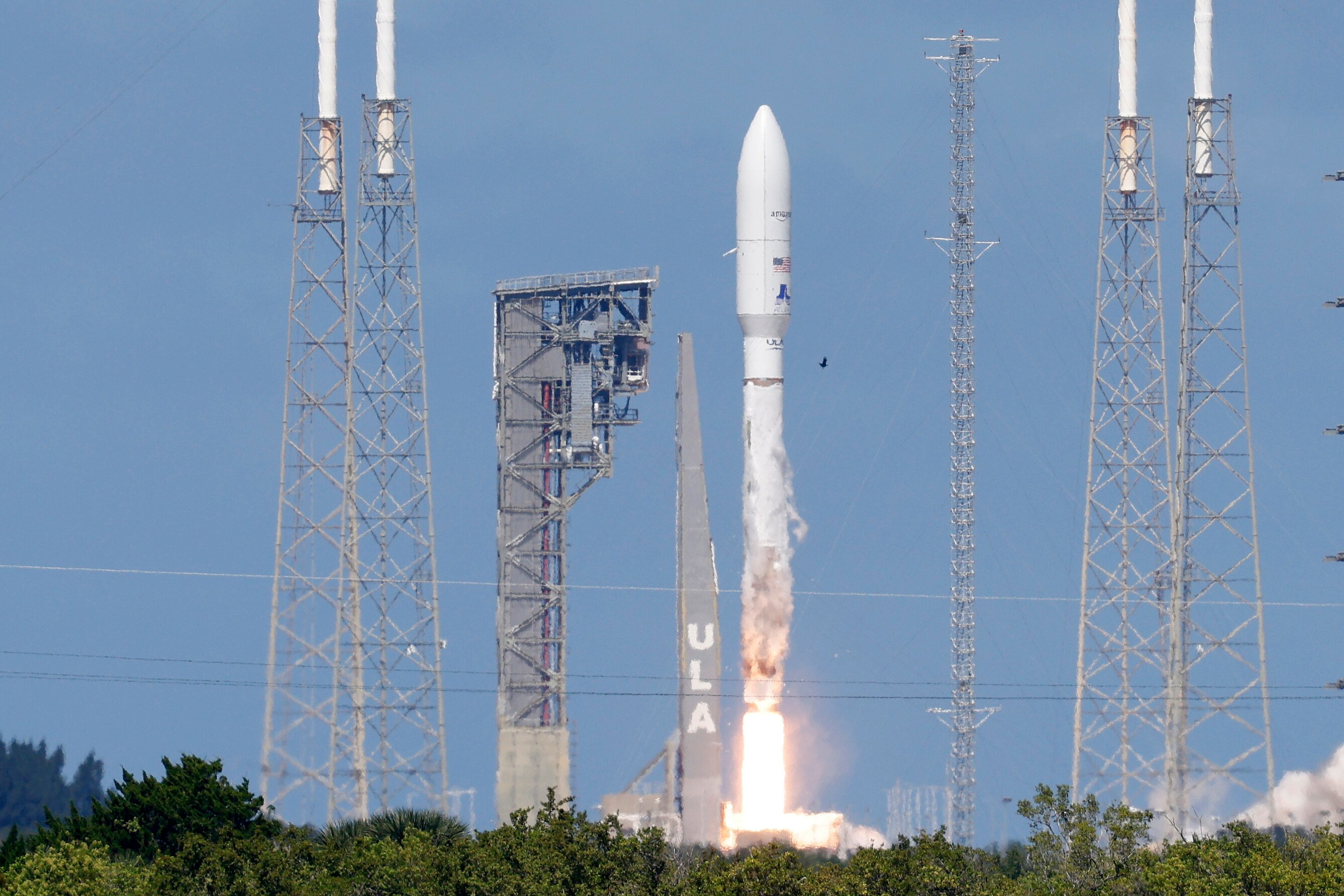 Amazon Launches Test Satellites For Global Internet Service To Compete ...