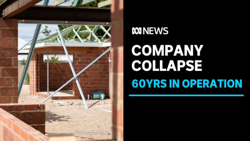 Company Collapse, 60Yrs in Operation: The shells of buildings under construction.