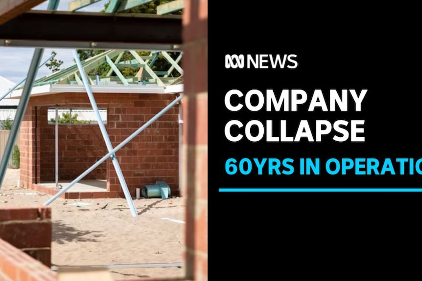 Company Collapse, 60Yrs in Operation: The shells of buildings under construction.
