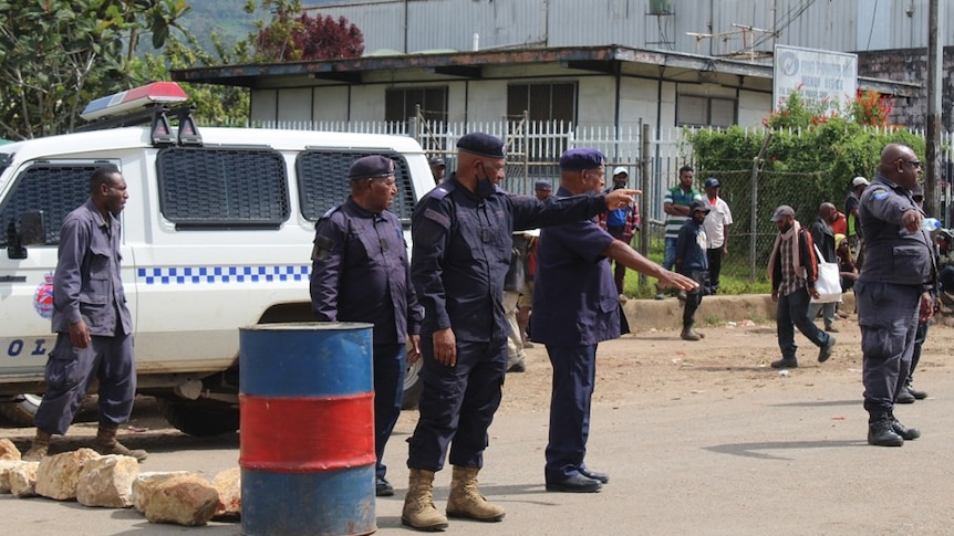 Police increase security as counting continues