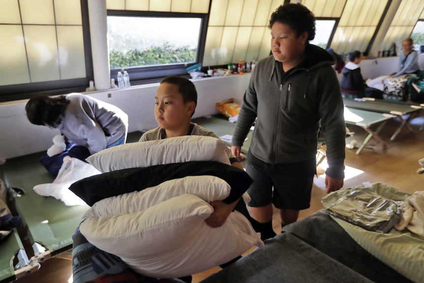 Evacuees return in California