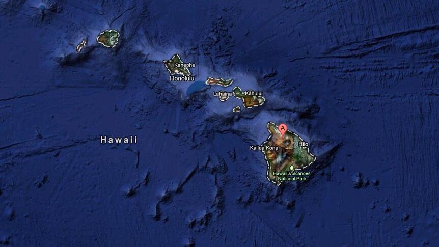 Hawaii Google maps