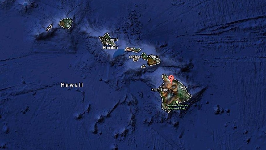 Hawaii Google maps