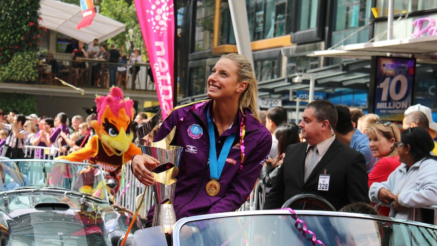 Firebirds ticker tape parade