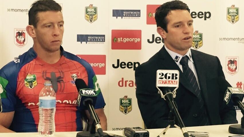 Newcastle Knights interim coach Danny Buderus  says the only way is up after the team claimed the wooden spoon