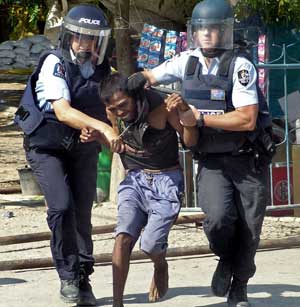 Security forces use tear gas to quell E Timor unrest - ABC News