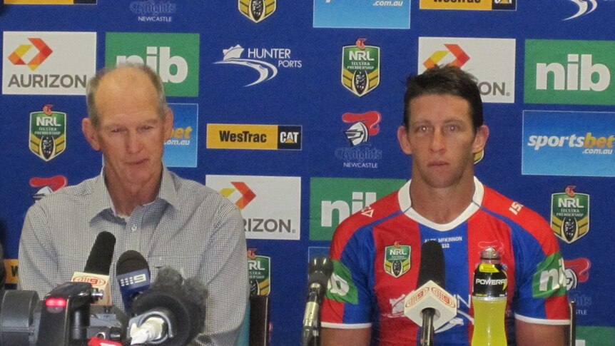 Newcastle Knights captain Kurt Gidley moves to fullback, after playing several weeks in the halves.