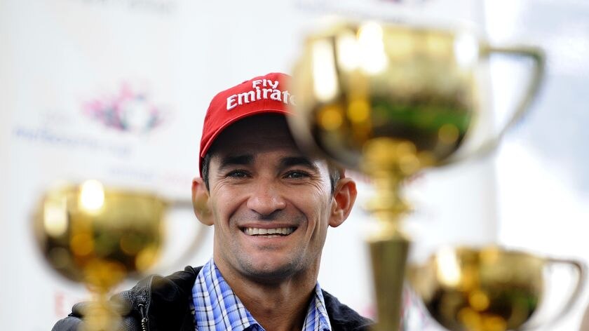 Keen for another Melbourne Cup ... Corey Brown won on Shocking in 2009.