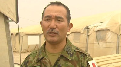 Col Kiyohiko Ota, the commander of Japanese forces in Iraq, insists direct protection is not required.