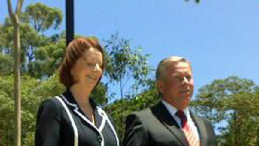 Julia Gillard and Colin Barnett