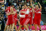 Shved and Russia celebrate win