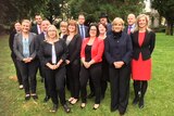 Tasmanian Labor shadow cabinet pose for the camera, March 2018.