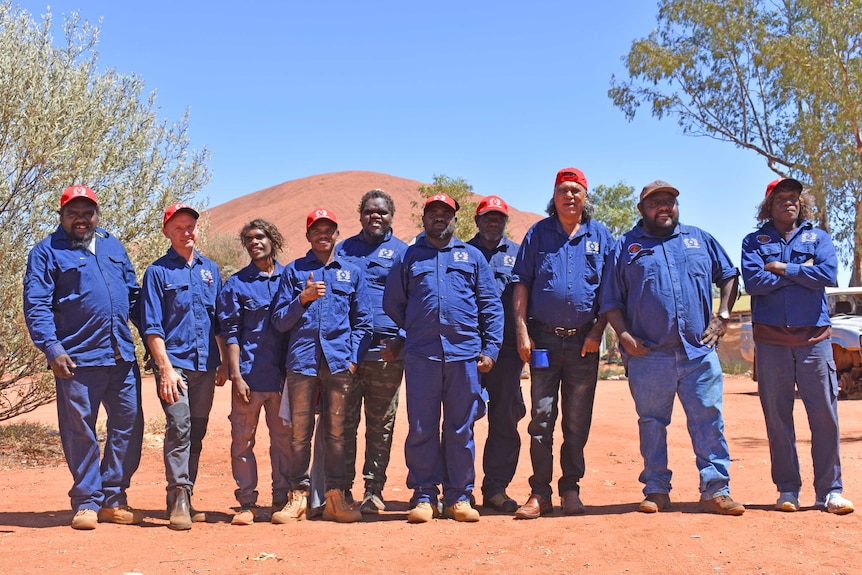 Group of Indigenous rangers