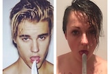 Celeste Barber mocks Justin Bieber