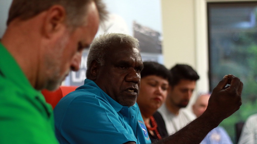 Anindilyakwa Land Council chair Tony Wuramarraba