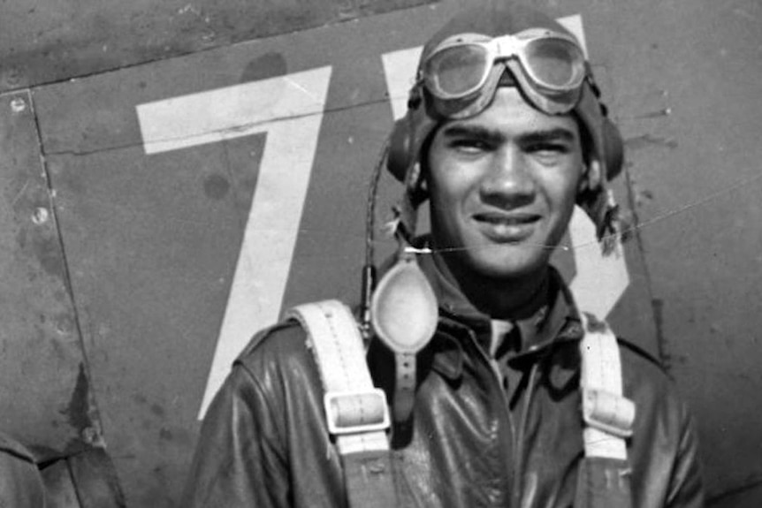 An undated photo of Lawrence Dickson, a WWII Tuskegee Airman from South Carolina.