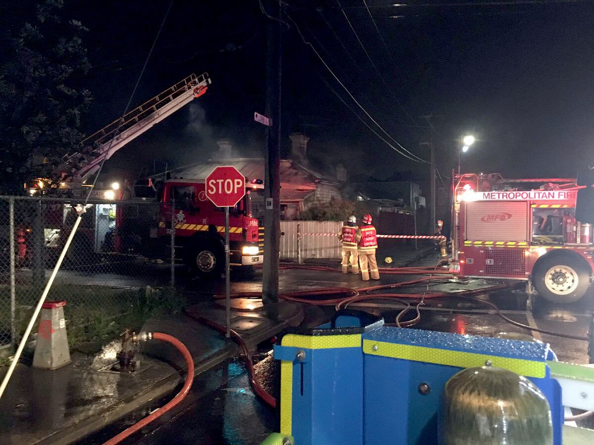 Share-house residents safe after fire breaks out in Brunswick home ...