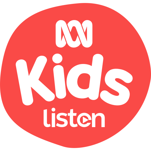 Red ABC Kids irregular circle logo