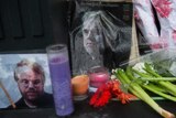 Tributes outside Philip Seymour Hoffman's home
