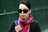 Kathy Lin leaves committal hearing of murder accused Robert Xie
