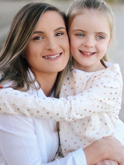 Ebony Curtis and daughter Ruby