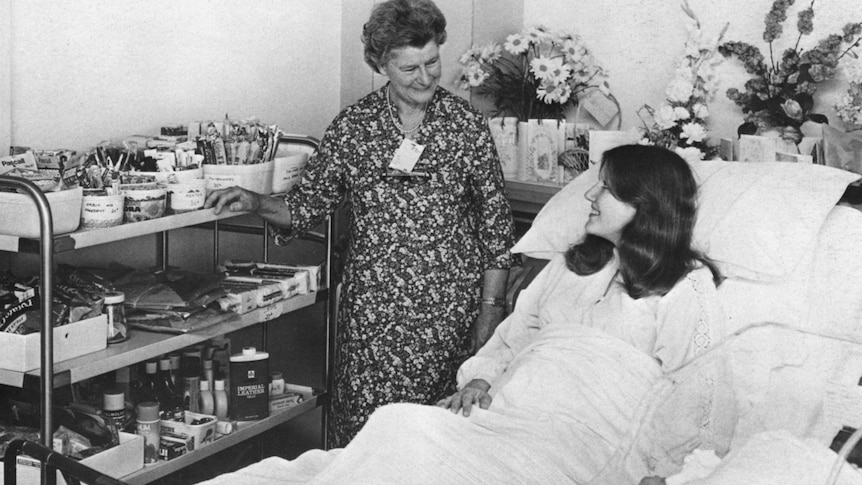 An early westmead ospital patient in 1978