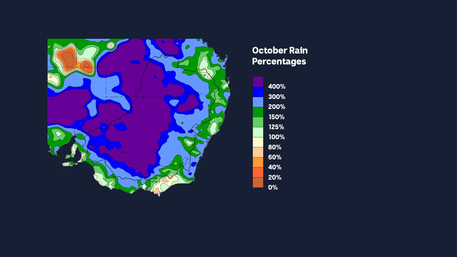 MurrayDarling Basin experiencing its wettest October on record after