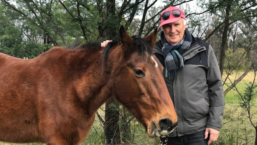 John Kinniburgh and horse