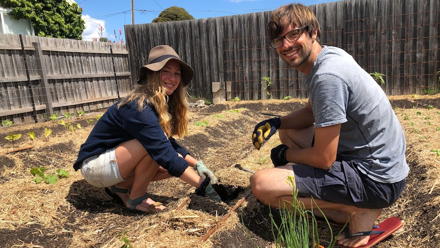 Catie Payne and George Clipp have long wanted to try their hand at farming.