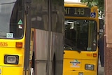two buses