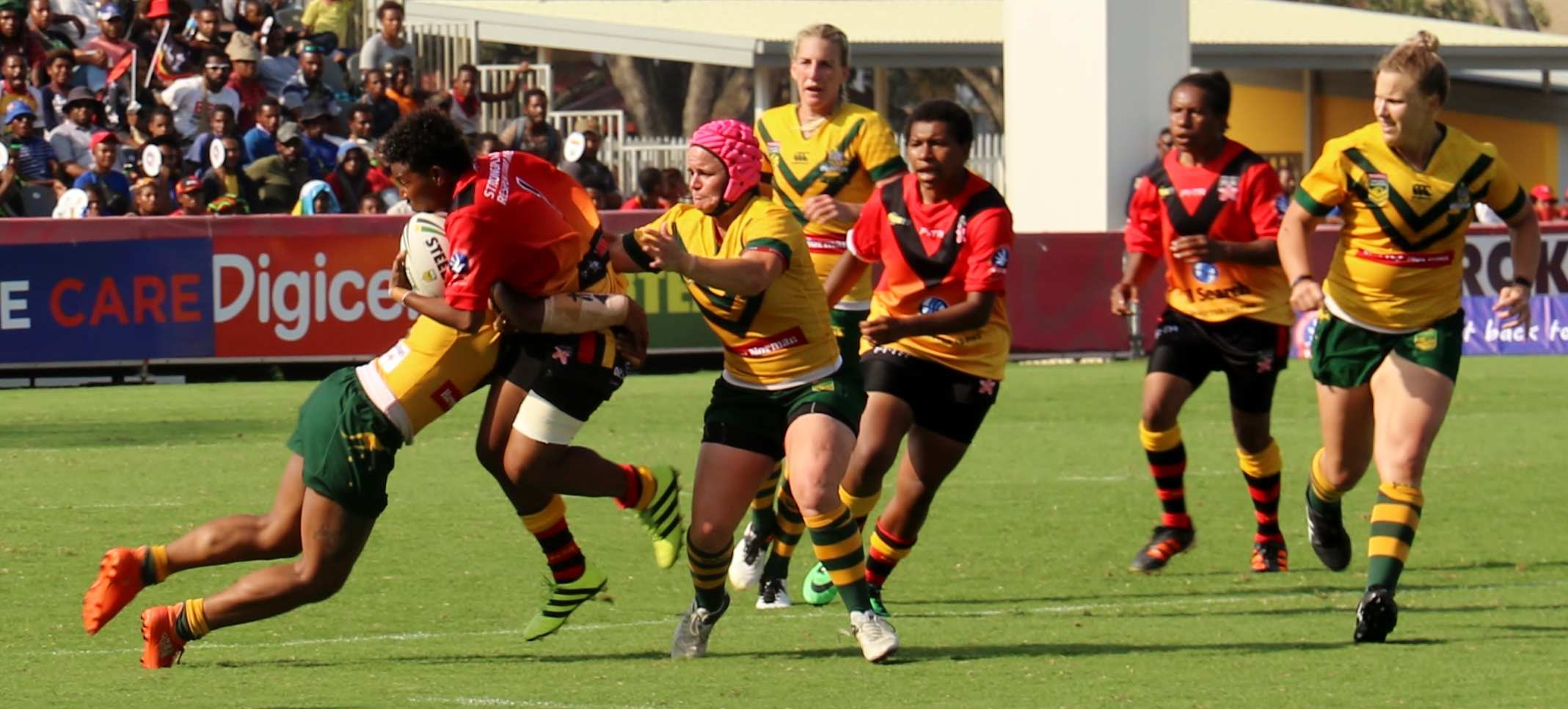 Sexism steamrolled as PNG's rugby league Orchids bloom - ABC ...