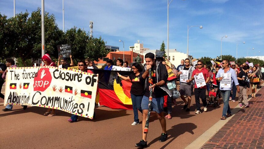 Protesters make their feelings known