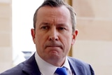 Headshot of Mark McGowan with a serious look on his face