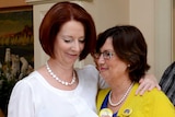 Gillard meets with sex abuse victims