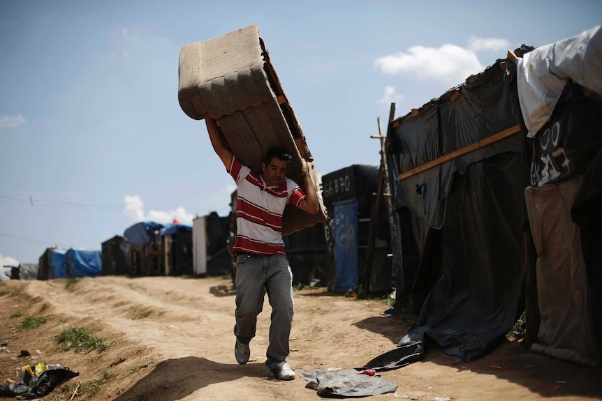 'New Palestine' slum