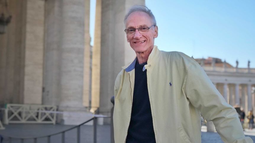 Phil Saviano, a survivor of abuse in the Catholic Church, attends a summit held in Rome to discuss wider abuse allegations
