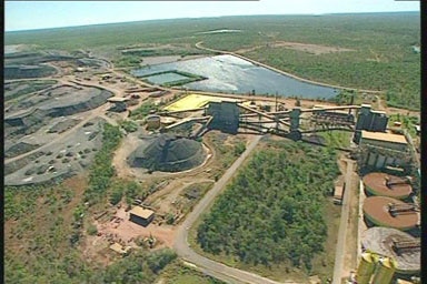 Ranger Uranium Mine, Northern Territory. (ABC TV)