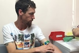 Scott Vlietstra Oakey resident getting his PFOS levels tested