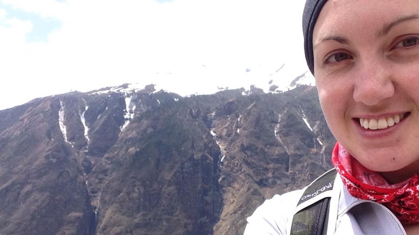 Adelaide woman Georgette March survived the Nepal earthquake