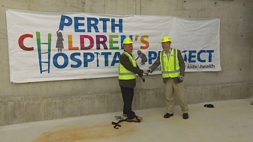 Colin Barnett and Kim Hames name new Perth Children's Hospital