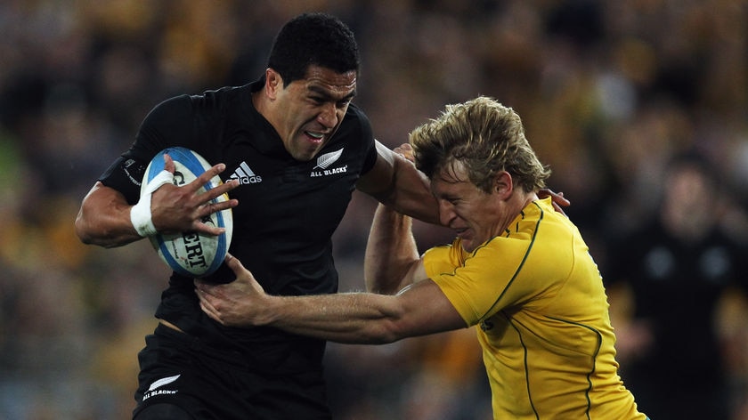 Left hanging ... Mils Muliaina faces finishing his illustrious career stranded on 98 Tests.