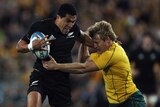 Left hanging ... Mils Muliaina faces finishing his illustrious career stranded on 98 Tests.