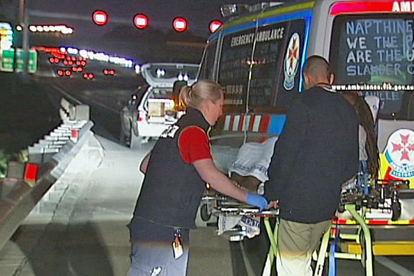 Woman gives birth on busy Melbourne freeway