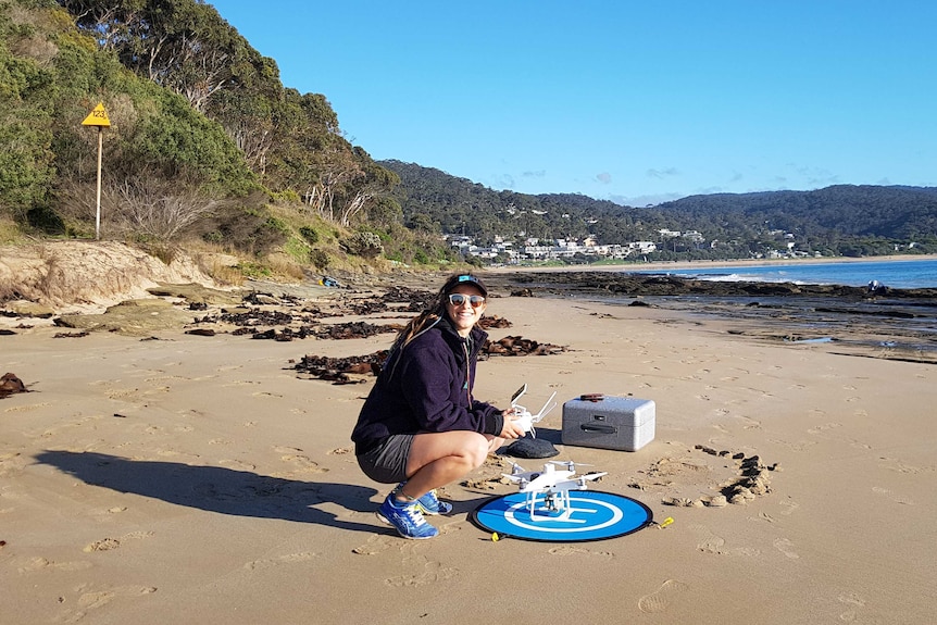 Karina Sorrell, team member of the Victorian Coastal Monitoring Program