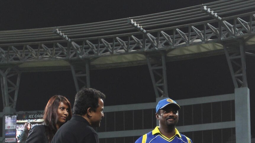 Disappointing end: Muralidaran failed to take a wicket in the final.