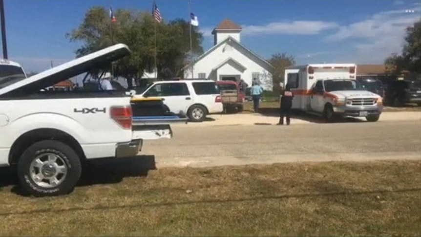 Local reporter describes scene outside Baptist church where mass shooting occurred