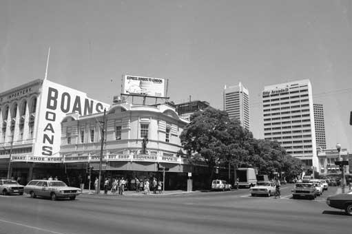 Padbury Buildings in Forrest Place as viewed in 1977.