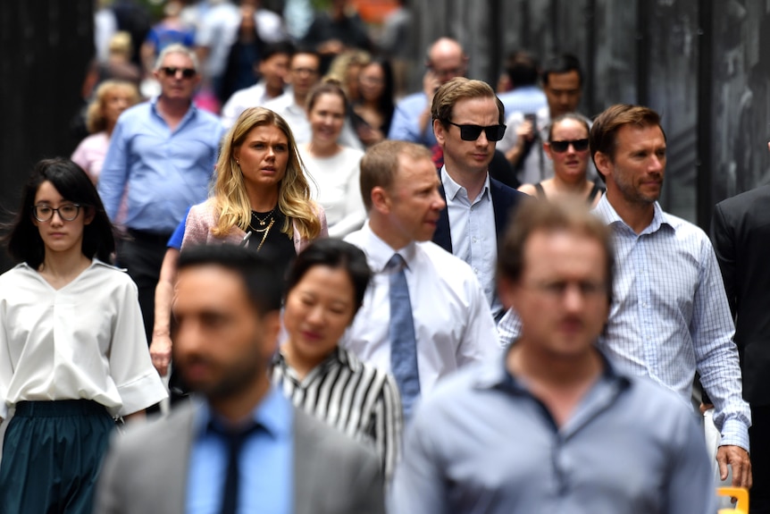 Travailleurs à Sydney