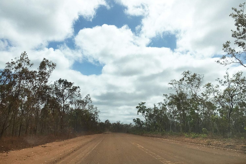 An unsealed section of the Peninsula Developmental Road on Queensland's Cape York.