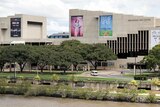 The Queensland Performing Arts Complex (QPAC) designed by architect Robin Gibson.
